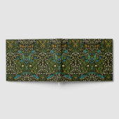 Morris Black Achtergrond Blackthorn Pattern Gastenboek (Volledig)