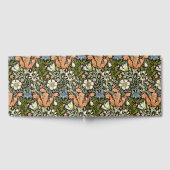 Morris BlackBackground 1896 Compton Floral Pattern Gastenboek (Volledig)