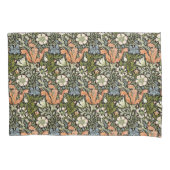 Morris BlackBackground 1896 Compton Floral Pattern Kussensloop (Voorkant)