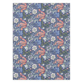 Morris Blauwe Achtergrond 1896 Compton Bloemenpatr Tafelkleed (Voorkant)