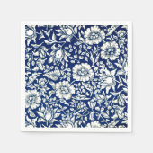 Morris - Blauwe kaasmalve, bekend dessin, Servet (Voorkant)