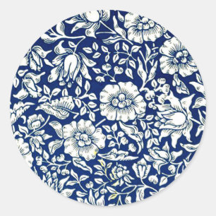 Morris - Blauwe Mallow Sticker Blad