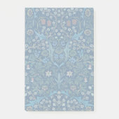 Morris Blue Achtergrond Blackthorn Pattern Post-it® Notes (Voorkant)