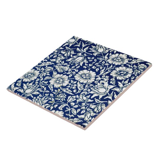 Morris - Blue Mallow Tegeltje (Zijkant)