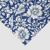 Morris - Blue Mallow Tissuepapier (Detail)