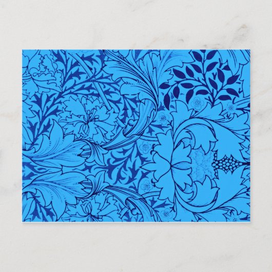 Morris - Blue Myrtle Briefkaart (Voorkant)