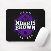 Morris Brown College Arch Design Retro Mannen Muismat (Met muis)