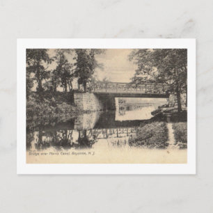 Morris Canal, Bayonne, New Jersey Vintage Briefkaart