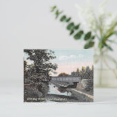 Morris Canal, Bloomfield, New Jersey,  Briefkaart (Staand voorkant)