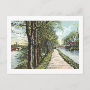 Morris Canal, Bloomfield, Vintage van New Jersey Briefkaart