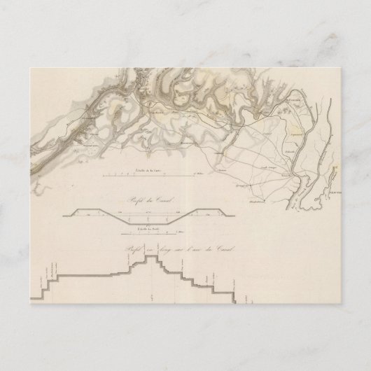 Morris Canal Briefkaart (Voorkant)