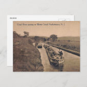 Morris Canal, Hackettstown, New Jersey  Briefkaart (Voorkant / Achterkant)