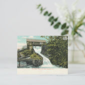 Morris Canal, Sluice, Boonton, NJ 1907 Vintage Briefkaart (Staand voorkant)