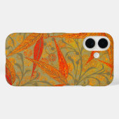 Morris & Co. Bamboe-patroon Godwin Oranje & Salie Case-Mate iPhone Case (Achterkant (horizontaal))