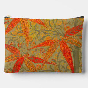 Morris & Co. Bamboe-patroon Godwin Oranje & Salie Etui