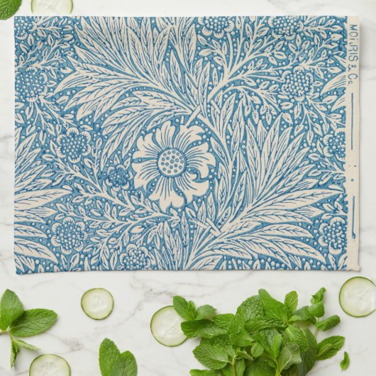 Morris & Co. "Marigold" keukenhanddoek (Gevouwen)