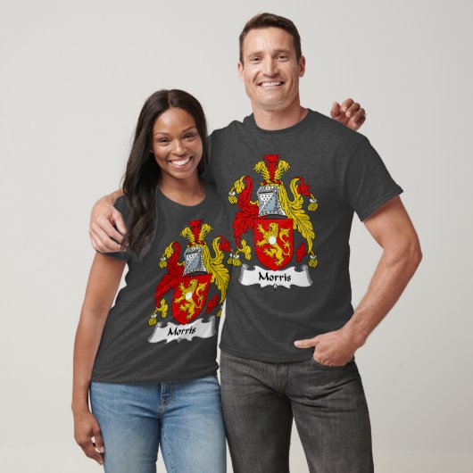 Morris Coat of Arms Family Crest T-shirt (Unisex)
