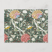 Morris Cray  Bloesem Floral Design Groen Briefkaart (Voorkant)