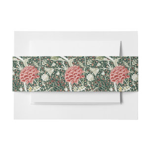 Morris Cray Vintage Blossom Bloemendesign Groen Uitnodigingen Wikkel