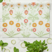 Morris Daisy, Victoriaans bloemmotief Theedoek (Gevouwen)