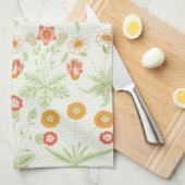 Morris Daisy, Victoriaans bloemmotief Theedoek (Quarter Fold)