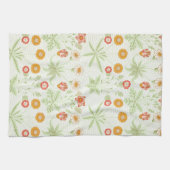Morris Daisy, Victoriaans bloemmotief Theedoek (Horizontaal)