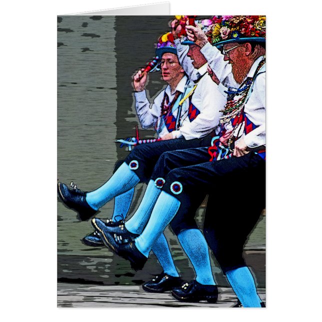 Morris Dancing, Engeland (2) (Voorkant)