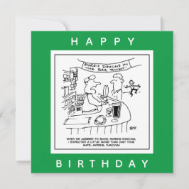 Morris Dancing in Pub. Traditional Morris Dancing Kaart