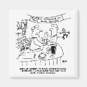 Morris Dancing in Pub. Traditional Morris Dancing Magneet (Voorkant)