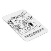 Morris Dancing in Pub. Traditional Morris Dancing Magneet (Rechterzijde)