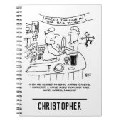 Morris Dancing in Pub. Traditional Morris Dancing Notitieboek (Voorkant)