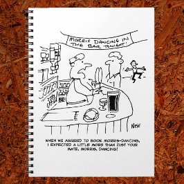 Morris Dancing in Pub. Traditional Morris Dancing Notitieboek