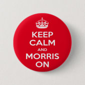 Morris Dancing Ronde Button 5,7 Cm (Voorkant)