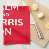 Morris Dancing Theedoek (Quarter Fold)