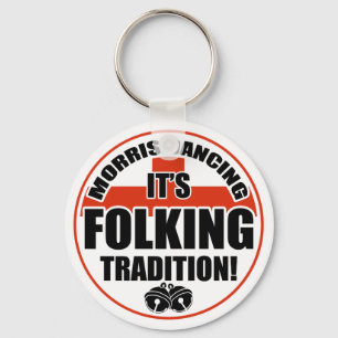 Morris Dancing Tradition Sleutelhanger