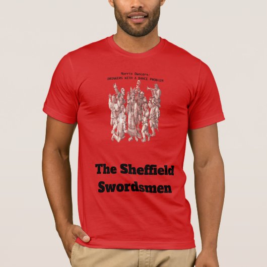 Morris Dansers Drankers Met Een Dansprobleem T-shirt (Voorkant)
