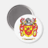 Morris-(England) Coat of Arms (Family Crest) Magneet (Voorkant / Achterkant)