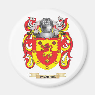 Morris-(England) Coat of Arms (Family Crest) Magneet