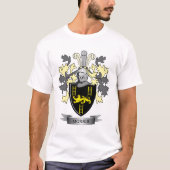 Morris Family Crest Coat of Arms T-shirt (Voorkant)