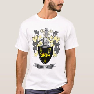 Morris Family Crest Coat of Arms T-shirt