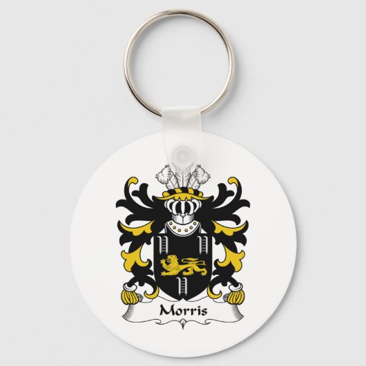 Morris Family Crest Sleutelhanger (Voorkant)