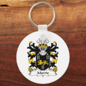 Morris Family Crest Sleutelhanger (Voorkant)