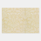  Morris Floral Sunflower Grapes Blue Yellow Inpakpapier Vel (Voorkant 2)