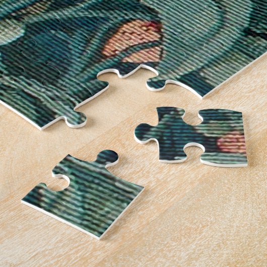 Morris Forest Rabbits Jigzaag Puzzle Legpuzzel (Zijkant)