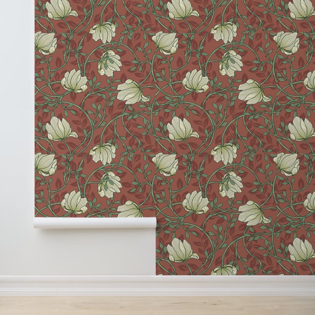 Morris Garden Floral  Behang (Applicatie)