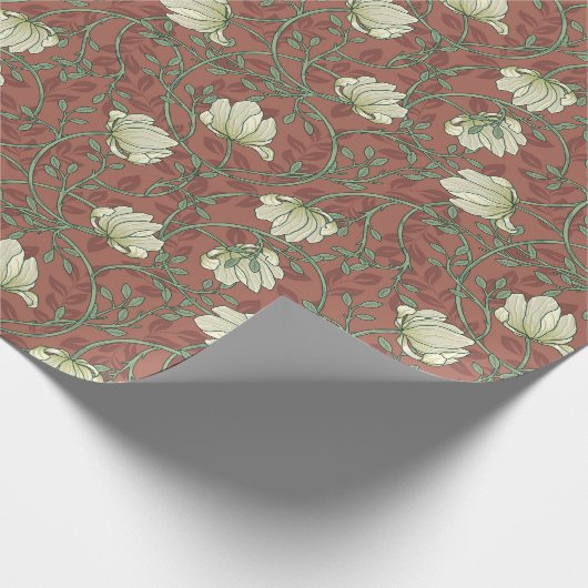 Morris Garden Floral Pattern Cadeaupapier (Hoek)