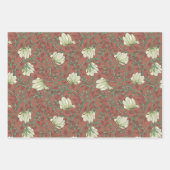 Morris Garden Floral Pattern Inpakpapier Vel (Voorkant 2)