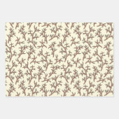 Morris Garden Floral Pattern Inpakpapier Vel (Voorkant 2)