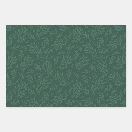 Morris Garden Floral Pattern Inpakpapier Vel (Voorkant 3)