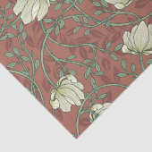 Morris Garden Floral Pattern Tissuepapier (Detail)